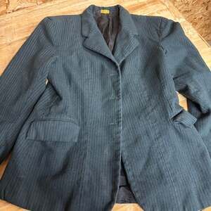 Devon-Aire Show Coat Womans 14. 3 button Pockets Fitted 100% wool equestrian